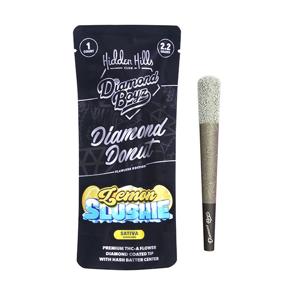 DIAMOND BOYZ -2.2G HASH HOLES / Lemon Slushie - Sativa
